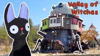 howl's moving castle grand opening at valley of witches ghibli park  japan vlog 2024  ジブリパーク魔女の谷