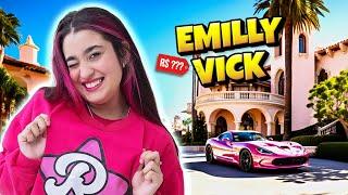 ASSIM É A VIDA LUXUOSA DE EMILLY VICK DOS ROSA