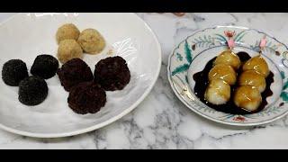 한국 경단 vs 일본 당고 만들기ㅣ 쉬운 떡 요리 Korean tteok vs Japaness style