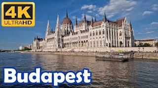 Budapest's Danube: Captivating Boat Tour (4K UHD) 2023