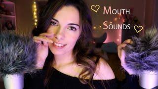 ASMR FR ~ Bruits de bouche dans tes Oreilles Ear To Ear Inaudible, Virelangue, Tic Tac tac, Fluffy