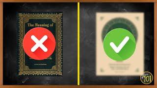 BEWARE of This Quran Translation, Use THIS instead | Arabic101