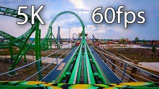 Matugani front seat on-ride 5K POV @60fps Lost Island Theme Park