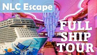 Full Ship Tour of the Norwegian Escape | Mediterranean Cruise on NCL | NCL Escape Full Ship Tour