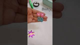 handmade earring#diy #art and craft #craft #diy ideas #crafter #art #crafter komal