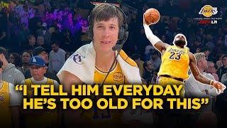 LeBron James is Beating Father Time - Austin Reaves on ESPN LA Lakers Radio Network