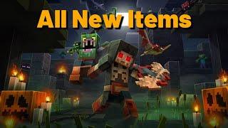 Unblocking all of the new Halloween items in Minecraft Dungeons