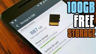 बिलकुल मुफ्त में पाये 100 GB FREE Cloud Storage Space On Any Android Device !!