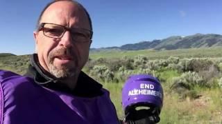 Day 2: Mark Donham Takes a Minute to Enjoy the View in Idaho