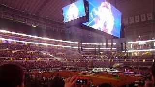 Mar.2 2013 National Anthem @Cowboys Stadium