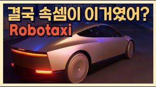 "결국 속셈이 이거였어?" 테슬라 Robotaxi