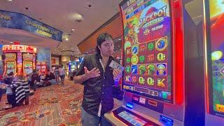 I Put $100 Into An Atlantic City Slot Machine! (watch what happened! )