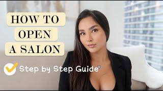 HOW TO OPEN A BEAUTY SALON | Step-by-Step Guide