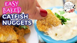 Baked Catfish Nuggets