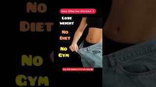 Lose weight | No Diet | No gym ? #loseweight #nodiet #nogym #fitxshweta #discipline #fatloss #shorts