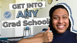 How to get into ANY Graduate Program | Grad School Admissions Advice From UCLA Grad Students