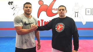 ANDRE LIMA and PAULO COSTA BORRACHINHA flow JIU JITSU in LOS ANGELES USA TAEKWONDO BJJ UFC MMA NO GI