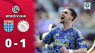 Ajax effizient bei Frankfurt-Generalprobe! Taylor trifft vom Punkt | PEC Zwolle - Ajax Amsterdam