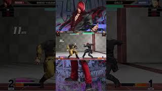 KOF XV - "Perfect stun combo Iori!!!" - Combo made by Breno Yagami - #shorts  #evo2025 #cotw #kofxv