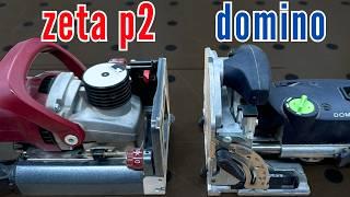 Lamello Zeta P2 vs Festool Domino DF500