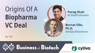 Origins Of A Biopharma VC Deal With Bernat Olle, Ph.D. And Parag Shah