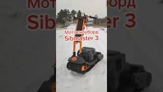 Это не мотособака  Мотосноуборд Sibmaster 3, 2024 года  #мотообзор #мото #мотосноуборд
