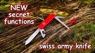 New secret functions of the Victorinox Swiss Army knife