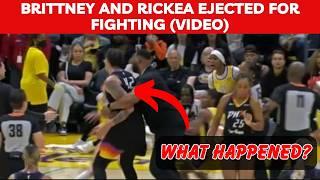 Brittney Griner and Rickea Jackson ejected for fighting (video)