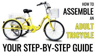 How to Assemble an Adult Tricycle: Your Step-by-Step Guide www.trike-bike.com.au @TrikeBikeAustralia