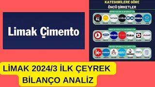 Çimento Devi Karını Katladı! LİMAK HİSSE TEKNİK ANALİZ #lmkdc