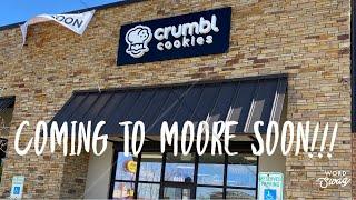 Crumble Cookie in Moore with the Okie Foodie King