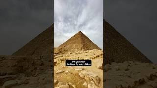 The Great Pyramid Of Giza Unique Fact #pyramid #shortsvideo #shorts