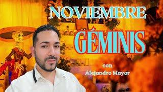 GEMINIS ️  MES DE NOVIEMBRE 