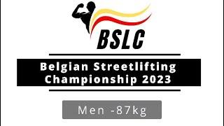 Men under 87kg Recap - Belgian Streetlifting Championship 2023 #BSLC