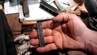 Small hardened steel square