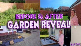 WE HAD OUR GARDEN FULLY TRANSFORMED | BEFORE & AFTER REVEALS | HOME VLOGS