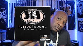 New String Brand REstring| S.I.T. Fusion Wound Strings + Ernie Ball Musicman BigAl5