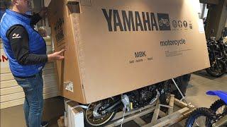 unboxing 2024 YAMAHA TRACER 7