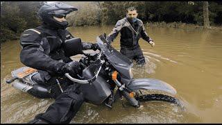 Swimming With DR650's - Brisbane To Linville Loop - Go Pro Compilation