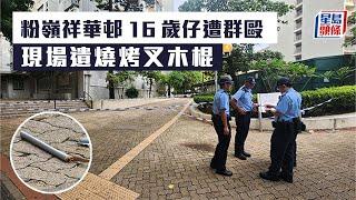 粉嶺祥華邨16歲仔遭群毆 現場遺燒烤叉木棍｜傷人｜圍毆｜粉嶺｜祥華邨｜星島頭條新聞