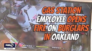 Oakland Shell Gas Station Employee Shoots At Would-Be Burglars