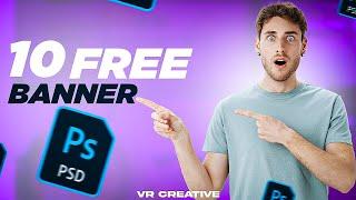  10 Free Photoshop Banner Templates | Instant Download!