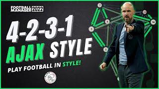 [FM22] PLAY LIKE AJAX! 90% Pass Completion | FM22 Tactics | Football Manager 2022