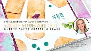 Unbounded Beauty Die Art Empathy Card