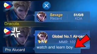 I PRETEND NOOB KID IN RANK THEN HUMBLE THIS TRASHTALKER