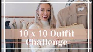 10 ITEMS, 10 LOOKS!  10x10 WARDROBE CHALLENGE  / Fashion Mumblr