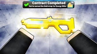 I Unlocked The GOLD Energy Rifle In Roblox Rivals..