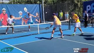 Ben Johns/Collin Johns VS Zane Navratil /Altaf Merchant pickleball  pickleball 2021