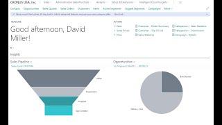 Sales Opportunity Management in Dynamics 365 Business Central