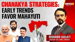 Maharashtra Exit Poll Results | Early Trends Show Win for Mahayuti as per Chanakya Strategies